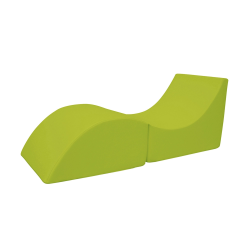 POUF CHAISE LONGUE RELAX ARIZONA TRASFORMABILE VERDE
