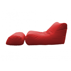 LETTINO CHAISE LONGUE ROSSO