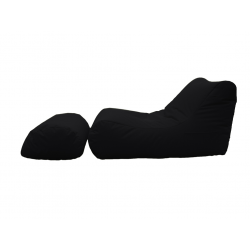 LETTINO CHAISE LONGUE NERO