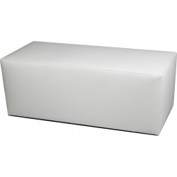 POUF PANCA L ECOPELLE BIANCO