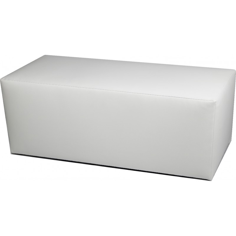 POUF PANCA L ECOPELLE BIANCO