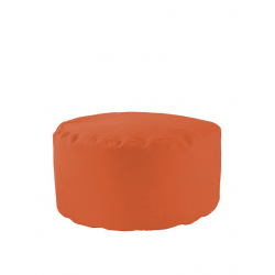 POUF TONDO LUXOR ARANCIO