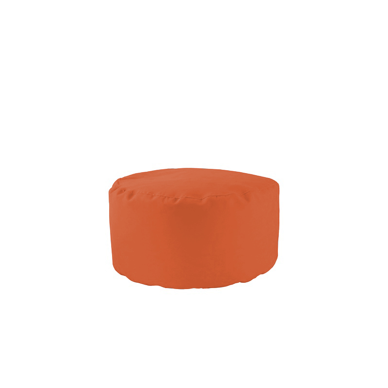 POUF TONDO LUXOR ARANCIO