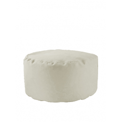 POUF TONDO LUXOR BIANCO
