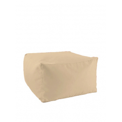 POUF QUADRATO LUXOR BEIGE