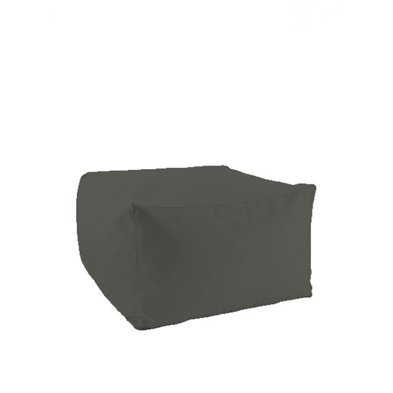 POUF QUADRATO LUXOR GRIGIO