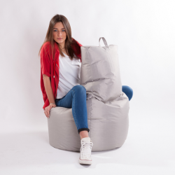 POLTRONA POUF REST BIANCO
