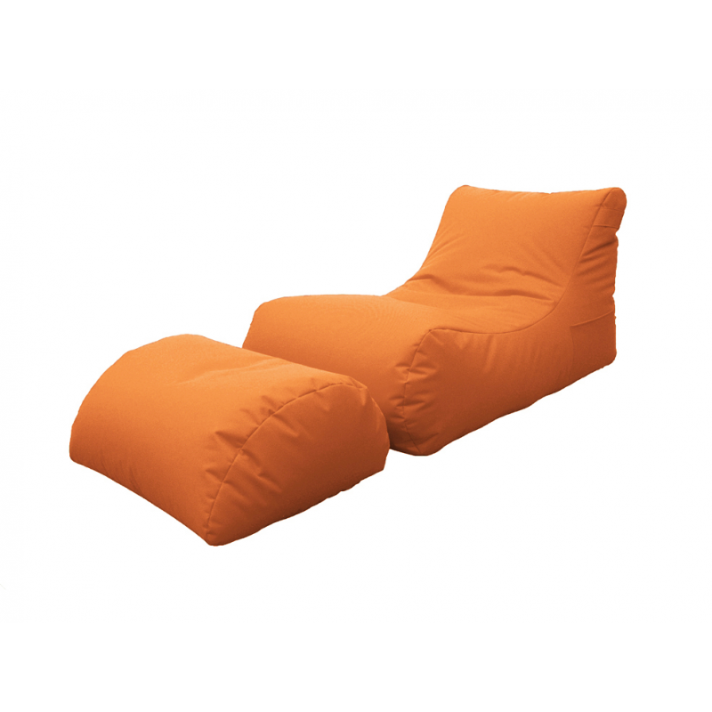 LETTINO CHAISE LONGUE ARANCIO