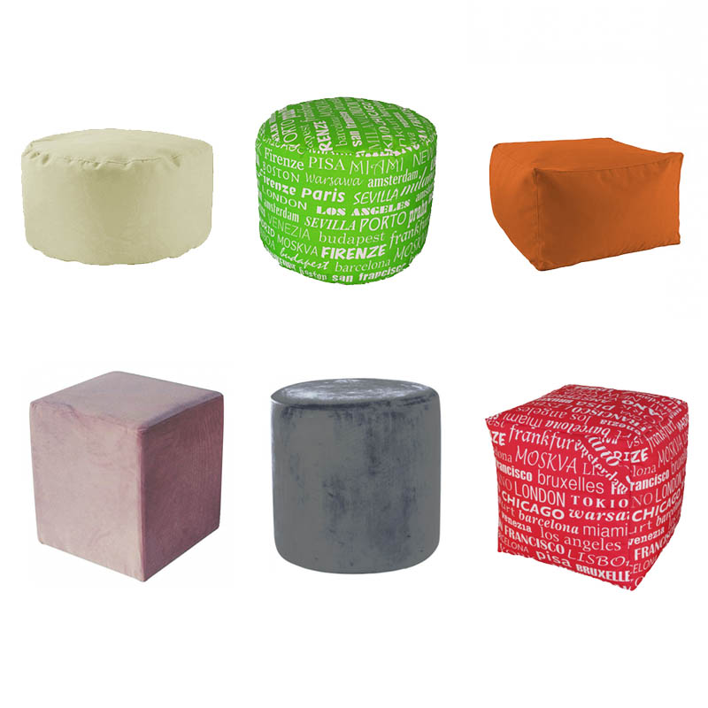 Fodera Per Pouf Sacco A Forma Di Pera | 70x80cm | Motivo Cuore Romantico | Tessuto In Lino | Senza Imbottitura | Per Adulti E Bambini