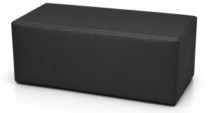 Pouf Panca Cm 90 Ecopelle Nero