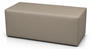 Pouf Panca Cm 90 Ecopelle Tortora