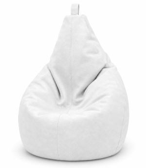 Poltrona Sacco Luxor Bianco