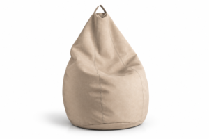 Poltrona Sacco Ecopelle Vintage Beige