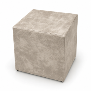Pouf Cubo Style Vintage Beige