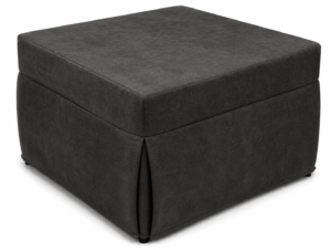 Pouf Letto Brandina Contract Grigio Antracite