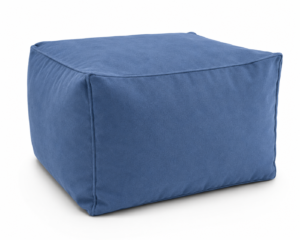 Pouf Quadrato Luxor Blu