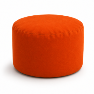 Pouf Tondo Luxor Arancio