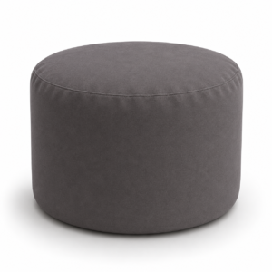 Pouf Tondo Luxor Grigio