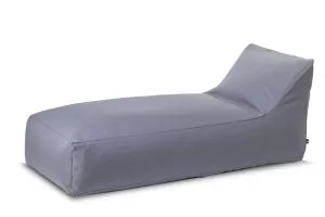 Lettino Chaiselongue Santorini Grigio Chiaro