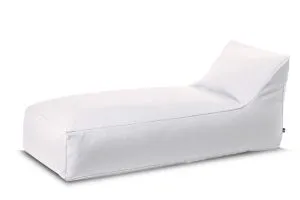 Lettino Chaiselongue Santorini Bianco