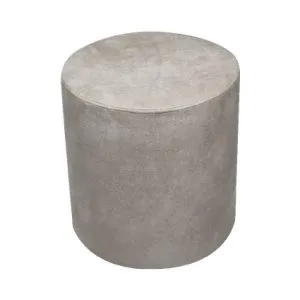Pouf Cilindro Style Vintage Beige