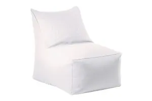 Poltrona Rodi Ecopelle Bianca