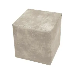 Pouf Cubo Style Vintage Beige