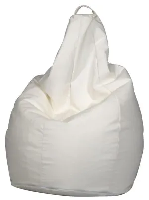 Poltrona Sacco Ariel Bianco