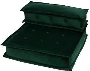 Divano Modulare Cuscino Suolo Velluto Verde