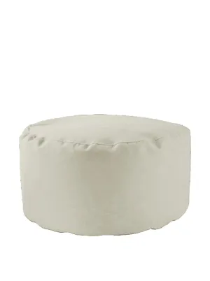 Pouf Tondo Luxor Bianco