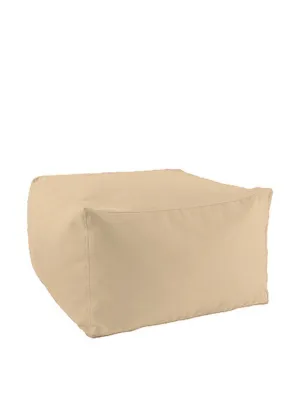 Pouf Quadrato Luxor Beige