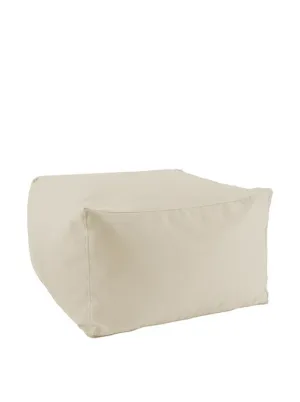 Pouf Quadrato Luxor Bianco
