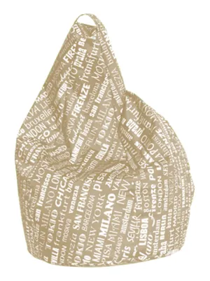 Poltrona Sacco Big City Beige
