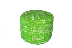Pouf Tondo Big City Verde