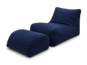 Lettino Chaise Longue Blu Navy
