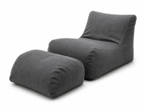 Lettino Chaise Longue Grigio