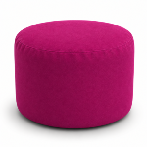 Pouf Tondo Luxor Magenta