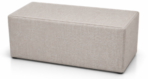 Pouf Panca L Cm 120 Tessuto Beige