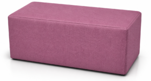 Pouf Panca L Cm 120 Tessuto Fucsia